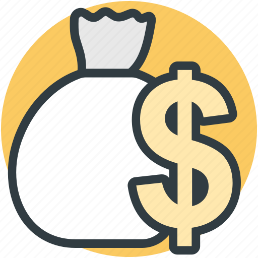 Dollar pouch, dollar sack, money, pouch, wealth icon - Download on Iconfinder