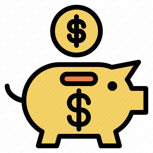 Trading, piggybank, savemoney, money, save icon - Download on Iconfinder