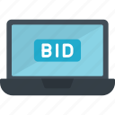 bid, auction, bidding, hammer, judge
