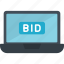 bid, auction, bidding, hammer, judge 