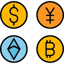 cryptocurrency, bitcoin, coin, currency, digital, blockchain, finance, crypto