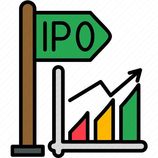 Ipo, initial, market, offering, public, stock, tech icon - Download on Iconfinder