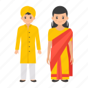 sari, sarre, female, turban, indian people, headwear, traditional dress