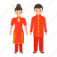 traditional dress, chinese people, woman, man, hanfu, dress 