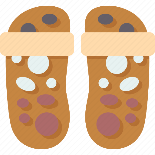 Sandals, massager, foot, therapy, treatment icon - Download on Iconfinder