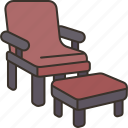 chair, foot, rest, massage, spa