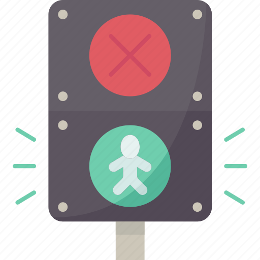 Traffic, pedestrian, walking, light, signal icon - Download on Iconfinder