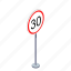 arrow, road, speed limit, traffic sign, transportation, turn, warning 