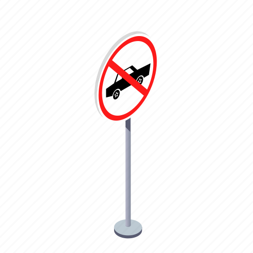 Arrow, no car, road, traffic sign, transportation, turn, warning icon - Download on Iconfinder