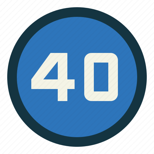 Minimum, speed, signaling, road, sign, notice, traffic sign icon - Download on Iconfinder