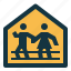 school, crossing, signaling, road, sign, notice, traffic sign 