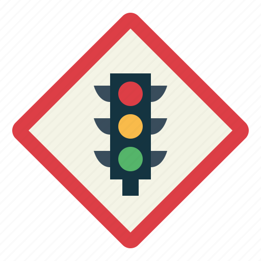 Signaling, road, sign, notice, traffic sign, traffic lights icon - Download on Iconfinder