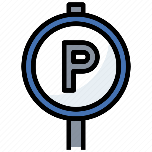 Automobile, car, parking, sign, signaling, signs icon - Download on Iconfinder