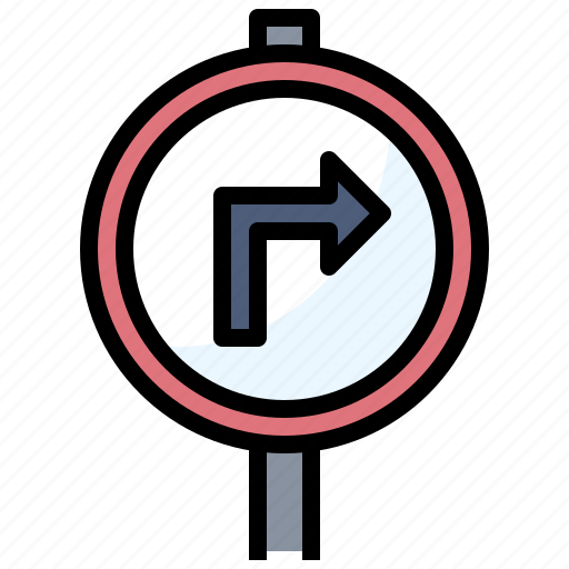 Regulation, right, road, sign, signs, traffic icon - Download on Iconfinder