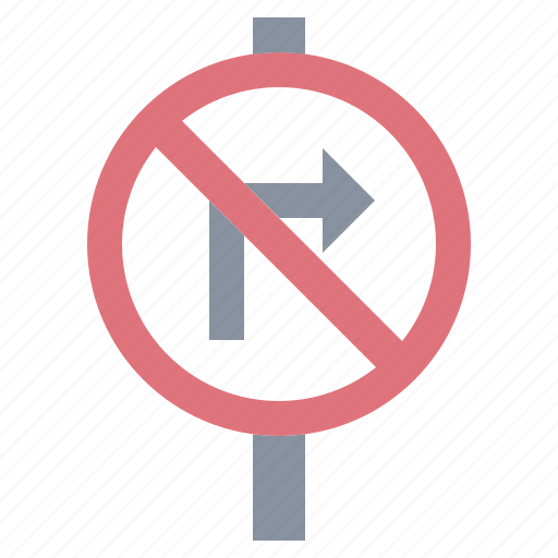 Direction, prohibition, regulation, road, sign, signaling, traffic icon - Download on Iconfinder