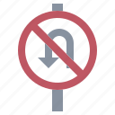 allowed, circulation, not, sign, signaling, traffic