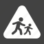 children, crossing, education, road, school, sign, warning 