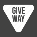 give, highway, road, sign, signs, traffic, way 