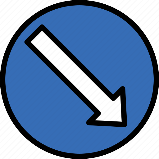Right, sign, traffic, transport, turn icon - Download on Iconfinder