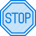 sign, stop, traffic, transport