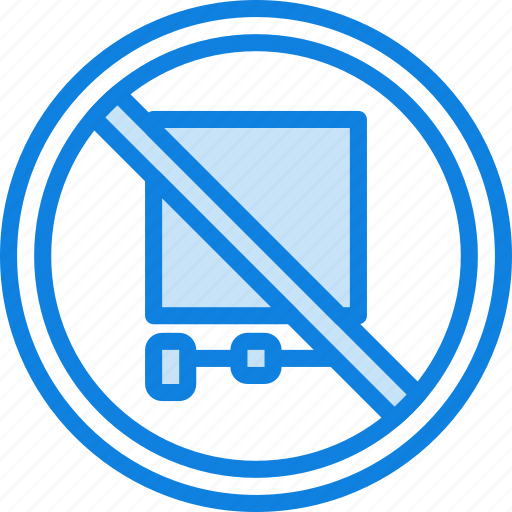 No, sign, traffic, transport, trucks icon - Download on Iconfinder