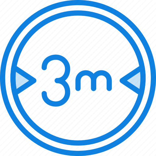 Limit, sign, traffic, transport, width icon - Download on Iconfinder