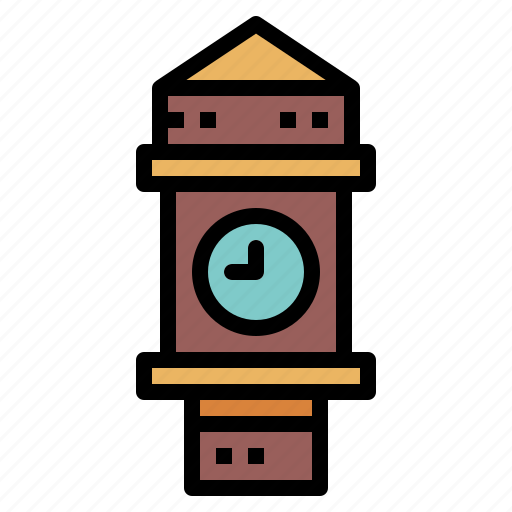 Architectonic, ben, big, clock, tower, train icon - Download on Iconfinder