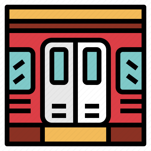 Door, garage, mrt, train icon - Download on Iconfinder