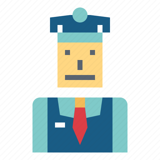 Driver, jobs, profession, train icon - Download on Iconfinder