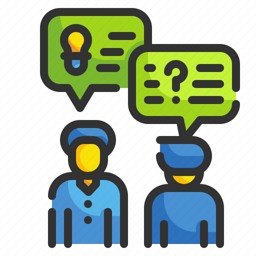 Consulting, advisor, conversation, people, discussion, speech, talk icon - Download on Iconfinder
