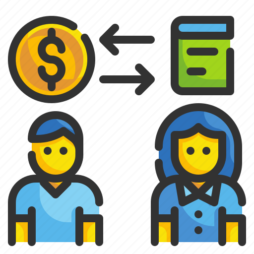 Money, course, training, coaching, exchange, compensation, wages icon - Download on Iconfinder