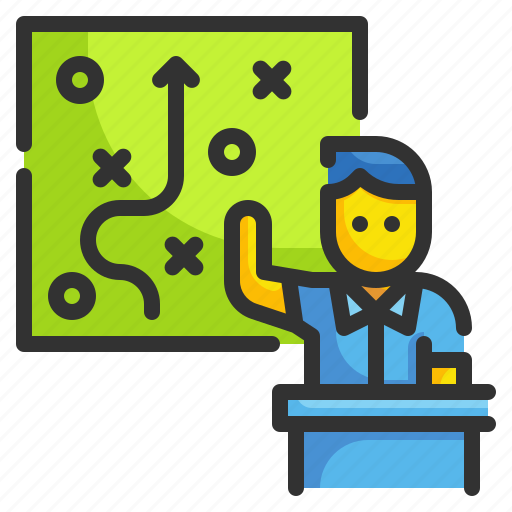 Strategy, flowchart, planning, board, screen, tactics, diagram icon - Download on Iconfinder