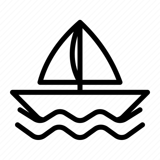 Boat, sail, ship, transportation, travel icon - Download on Iconfinder