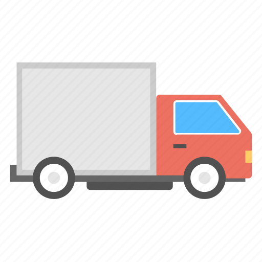 City truck, delivery, logistic truck, lorry, shipping transport, shipping truck icon - Download on Iconfinder