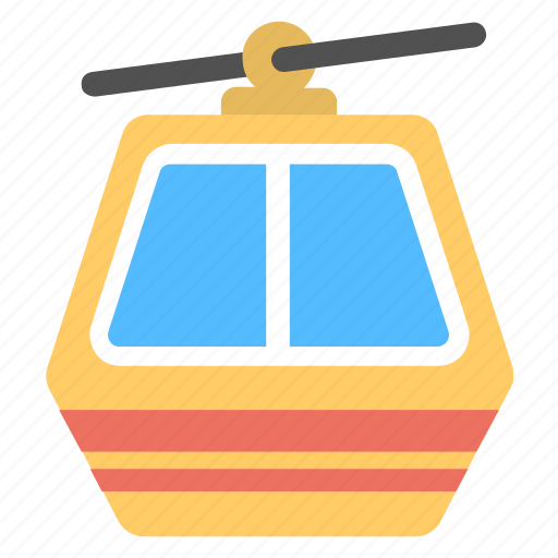 Aerial lift, cable transport, chairlift, detachable, ski lift icon - Download on Iconfinder