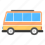 bus, omnibus, tour bus, transport, traveling 