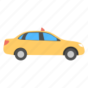 automobile, cab, taxi car, taxicab, transport 