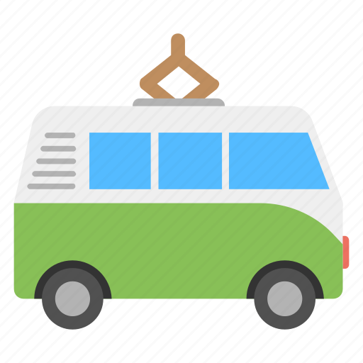 Camper, campervan, caravanette, minibus, transport icon - Download on Iconfinder
