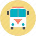 bus, coach, tour bus, transport, vehicle