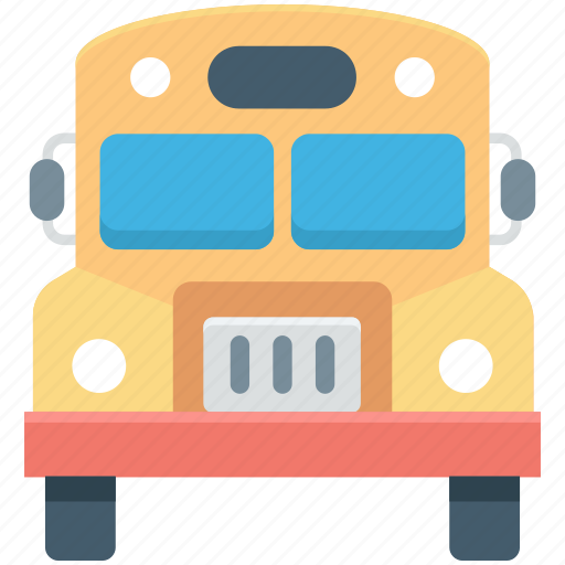 Bus, coach, school bus, transport, vehicle icon - Download on Iconfinder