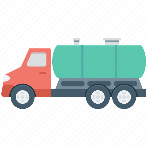 Fuel tanker, fuel truck, gas tank, oil tanker, water delivery icon - Download on Iconfinder