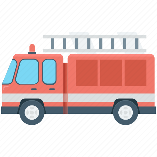 Fire engine, fire truck, rescue truck, transport, vehicle icon - Download on Iconfinder