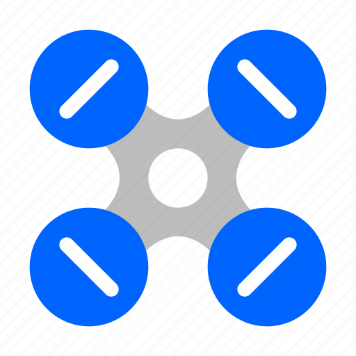 Aerial, air, device, drone, fly, gadget, quadcopter icon - Download on Iconfinder