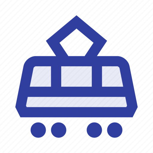 City, electric, passenger, public, tram, transport, transportation icon - Download on Iconfinder