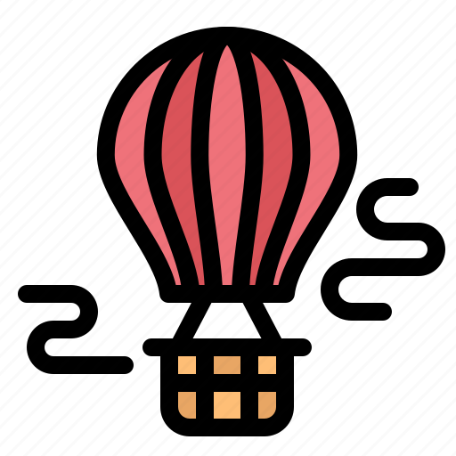 Air, balloon, hot, transport icon - Download on Iconfinder