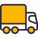 delivery, lorry, truck