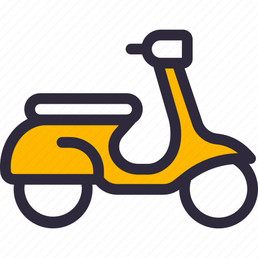 Motorbike, scooter, vehicle icon - Download on Iconfinder