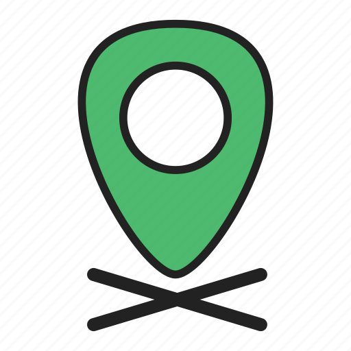 Direction, location, marker, navigation icon - Download on Iconfinder