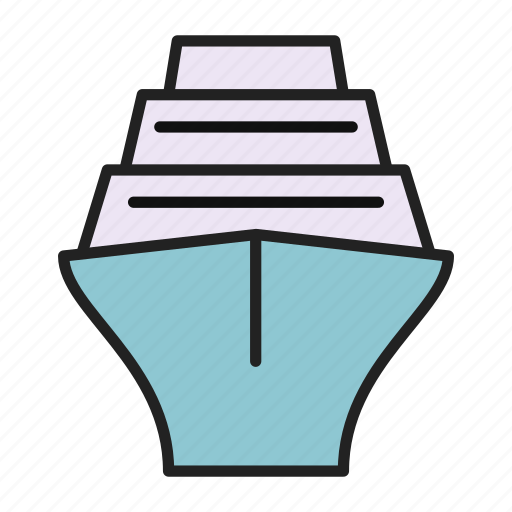 Cruise, ship, travel, vacation icon - Download on Iconfinder