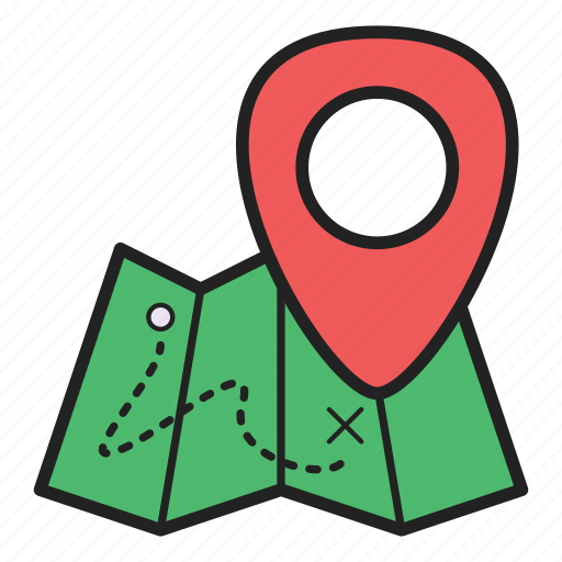 Direction, location, map, navigation, plan icon - Download on Iconfinder